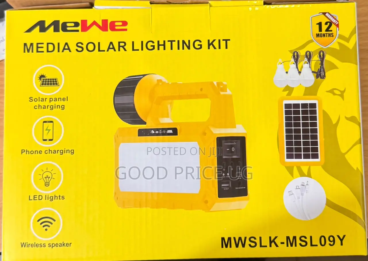 MeWe MWSLK-MSL09Y Media Solar Lighting Kit