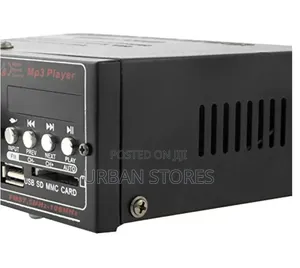Portable 12v/220v Hifi Audio Stereo Amplifier With Bluetooth