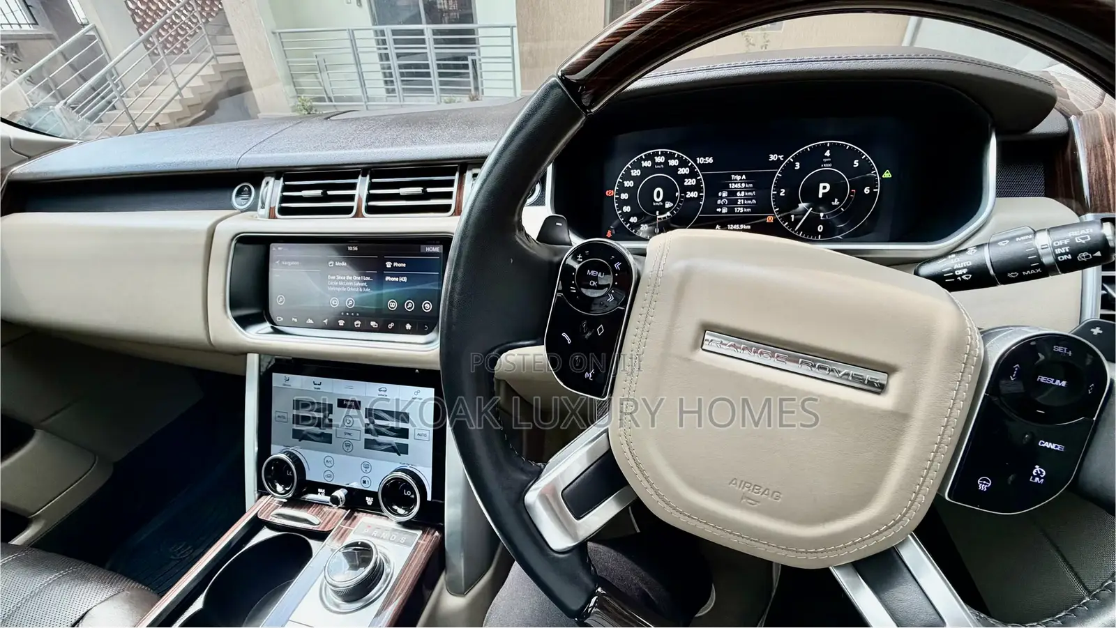 Land Rover Range Rover Vogue 2017 Black