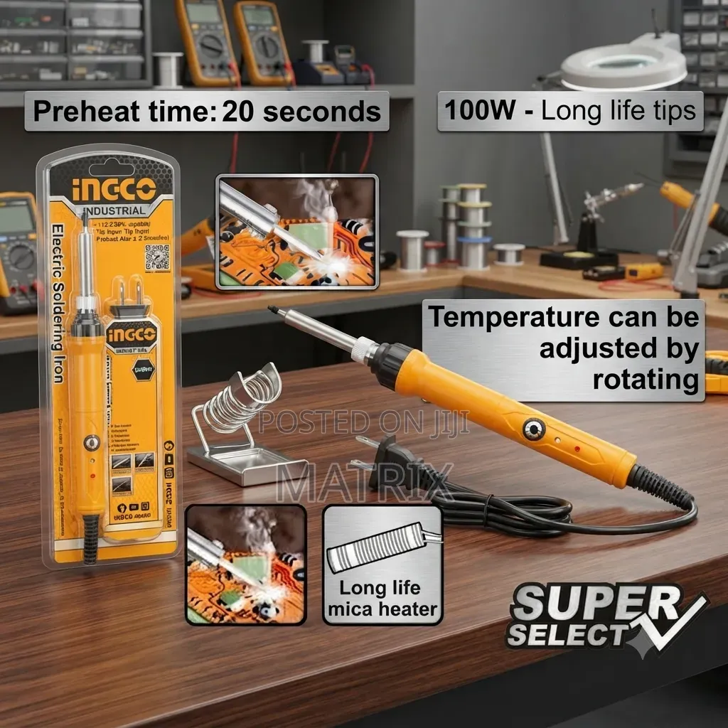 INGCO Electric Soldering Iron 220-240v~50/60Hz -