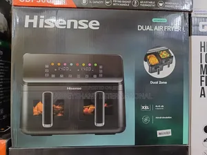 Hisense Dual Air Fryer 8L /4l Cooking Zones Air Fryer