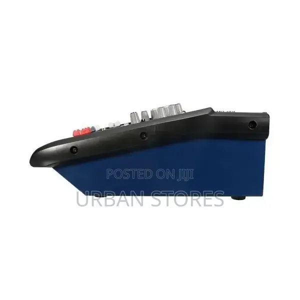Amplified Mixer 4 Channel With Mp3 Player Black