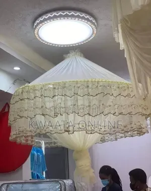 Super Round Luxurious Mosquito Net Canopy- Standard Size- Up to 8x8