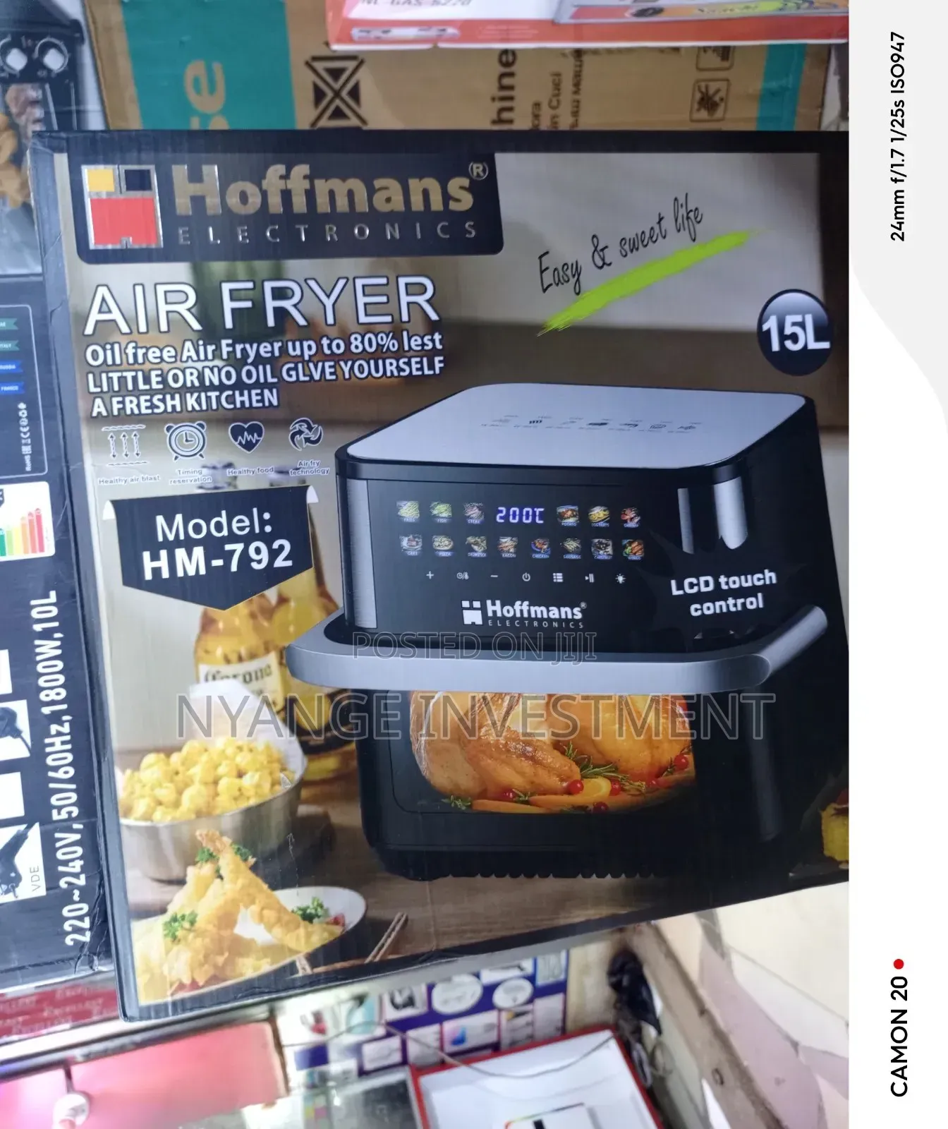 Hoffmans 15L Air Fryer.