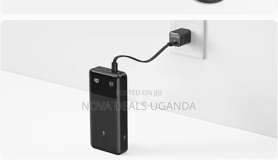 Anker 30W Power Bank 2000mAh Portable Charger withBuilt-in USC-C Cable
