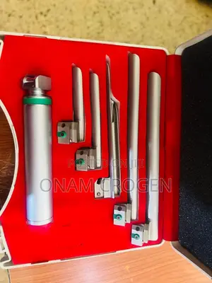 5 Flat Blades Laryngoscope Machine Cc1