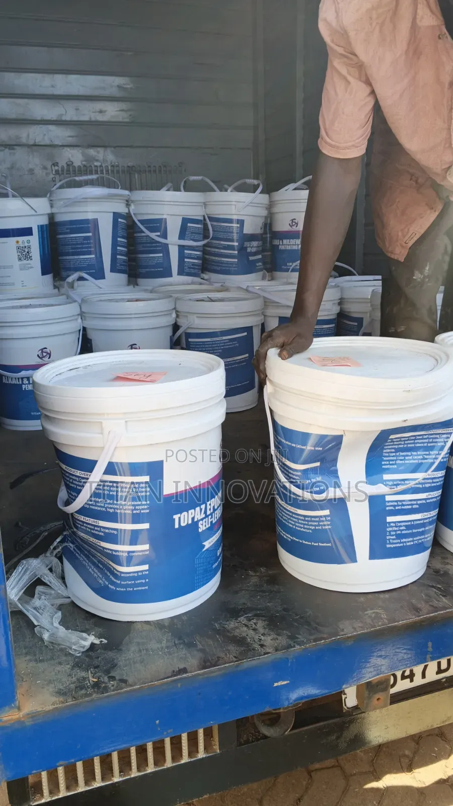Topaz Epoxy Self Leveling Color Sand