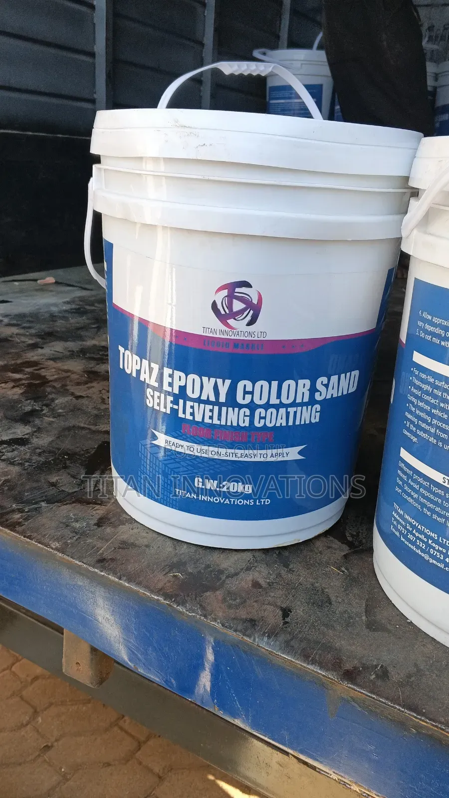 Topaz Epoxy Self Leveling Color Sand