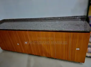 Speckled Grey Granite Cabinet