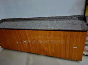 Speckled Grey Granite Cabinet