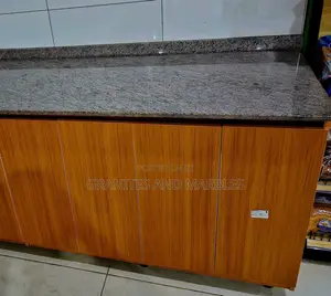 Speckled Grey Granite Cabinet
