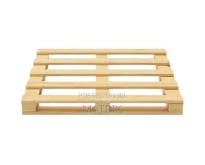 Wooden Pallet -Durable, Fridge Sitter Reusable, Stackable, Easy to Use