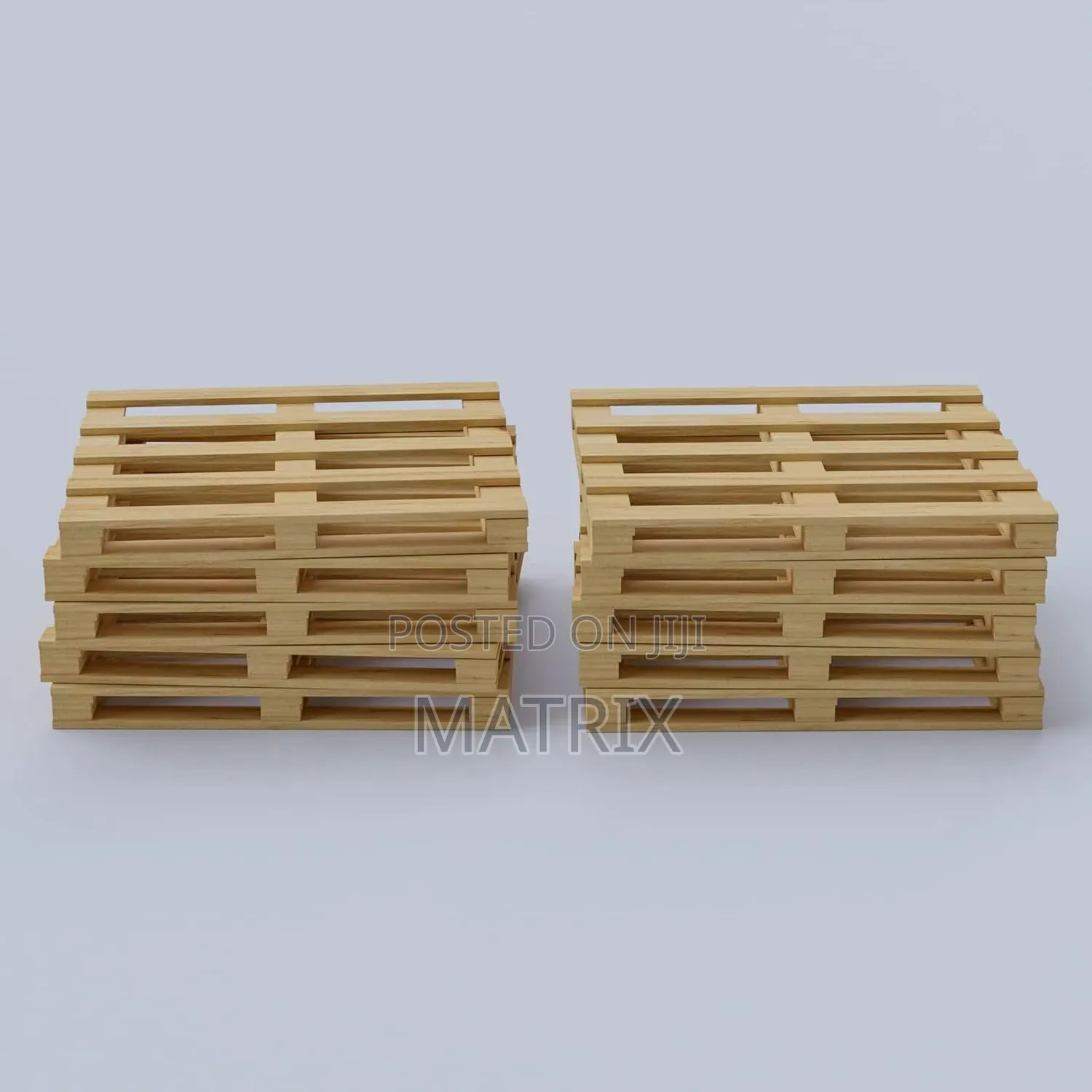 Wooden Pallet -Durable, Fridge Sitter Reusable, Stackable, Easy to Use
