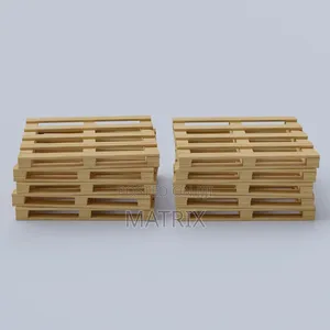 Wooden Pallet -Durable, Fridge Sitter Reusable, Stackable, Easy to Use