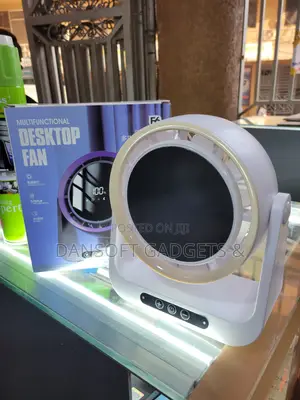F6 Multifunctional Desktop Fan – Digital LED Display