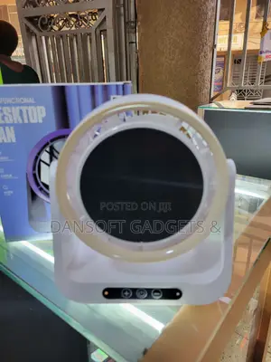 F6 Multifunctional Desktop Fan – Digital LED Display
