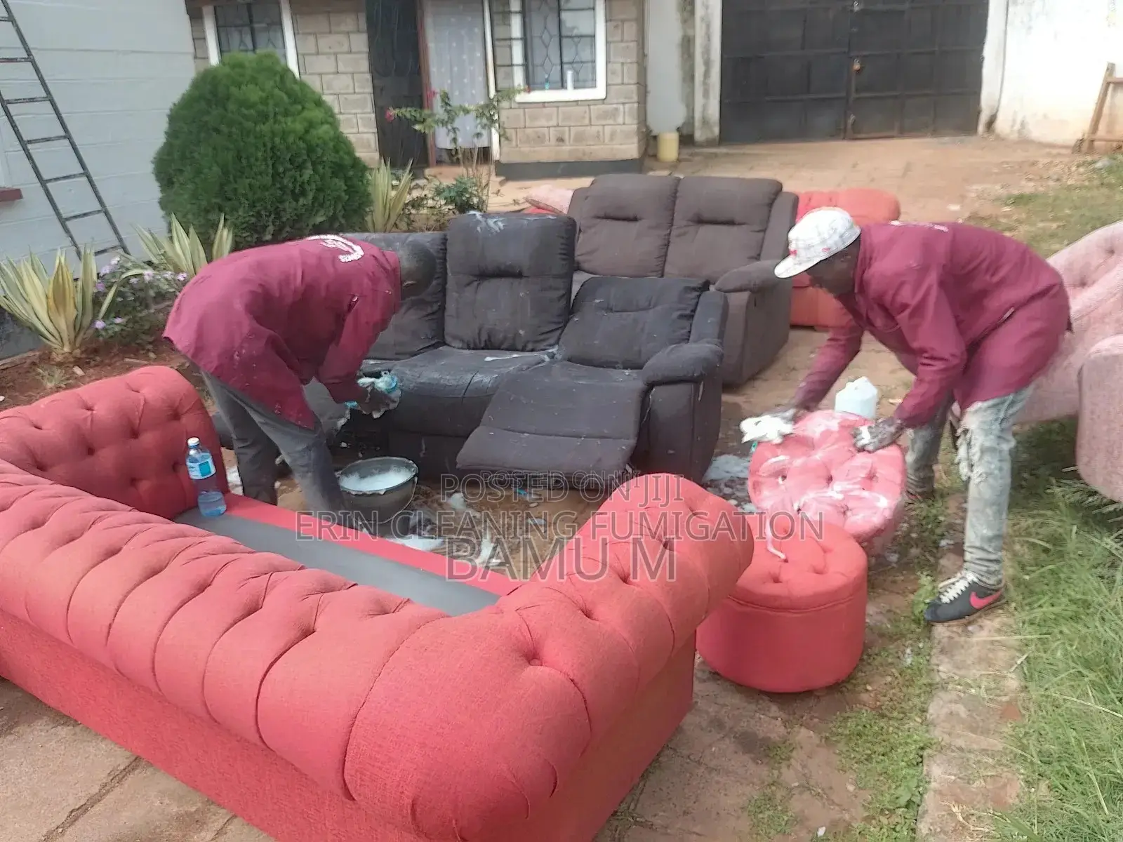 Upholstery (Couch, Sofa, Chair and Dinning) Cleaning Services