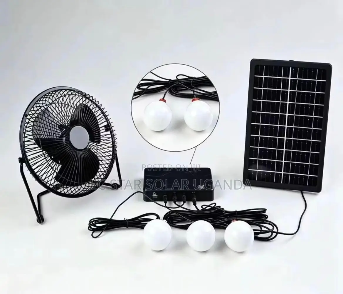 Solar Portable Fan