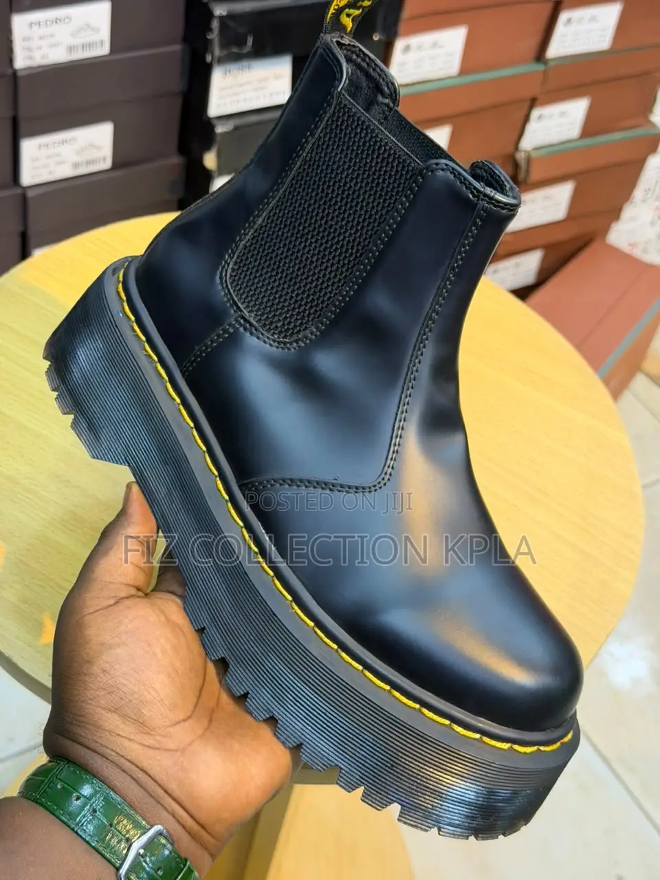 Original Men’s Dr. Martens 2976 Platform Chelsea Boots – Black