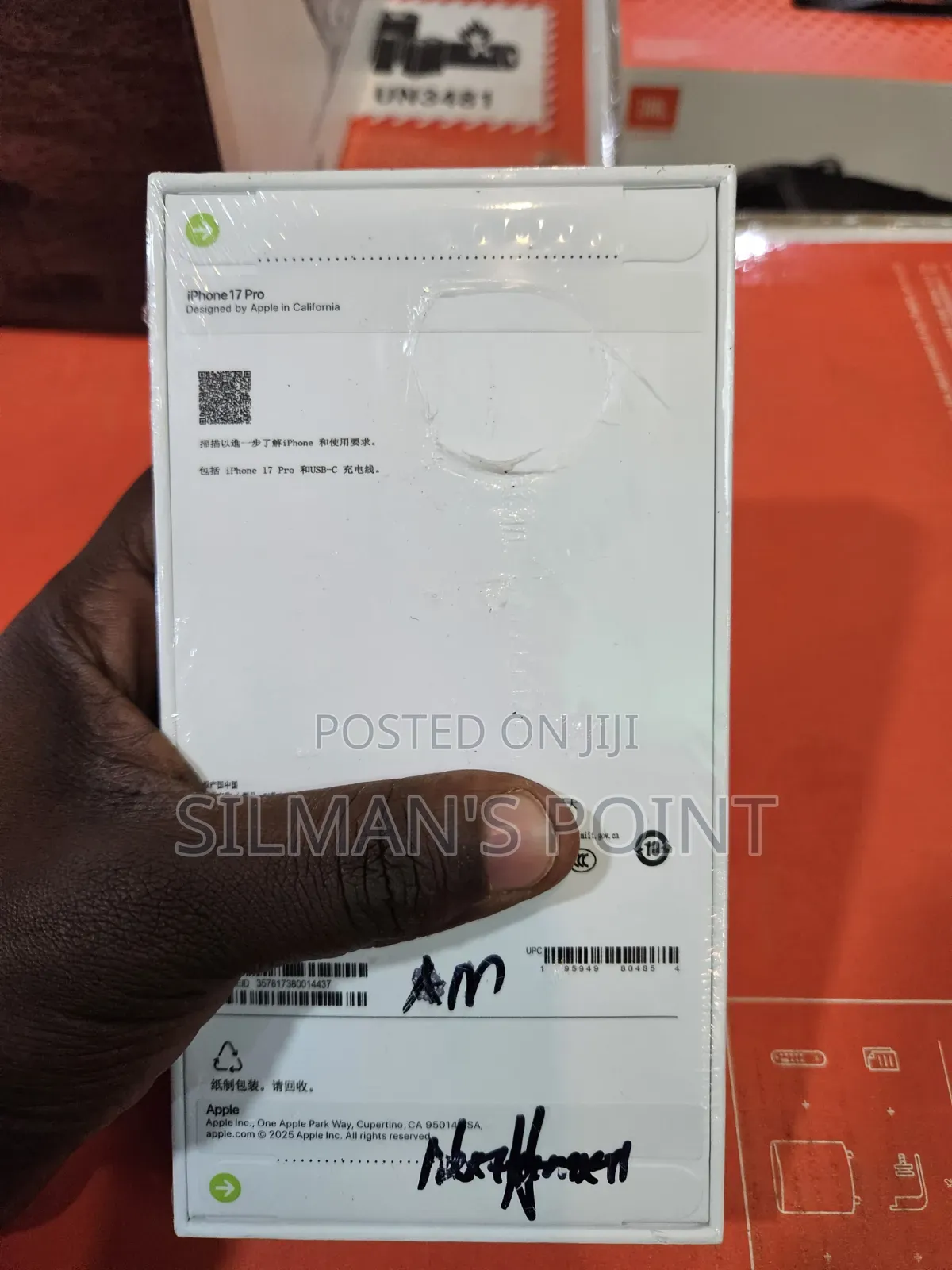 New Apple iPhone 17 Pro 512 GB Orange