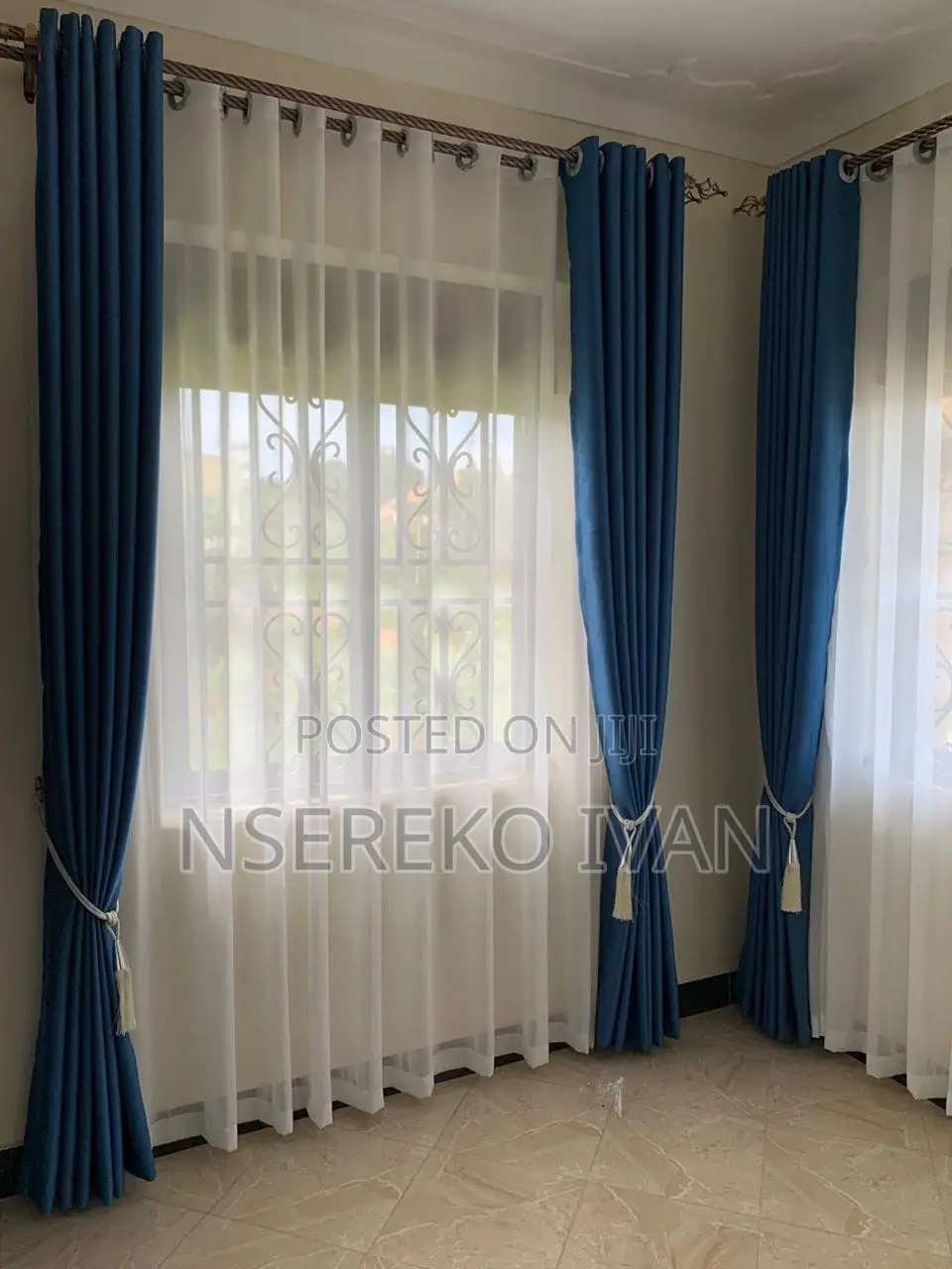 Blue Curtains