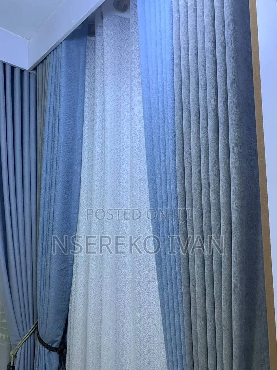 Blue Curtains