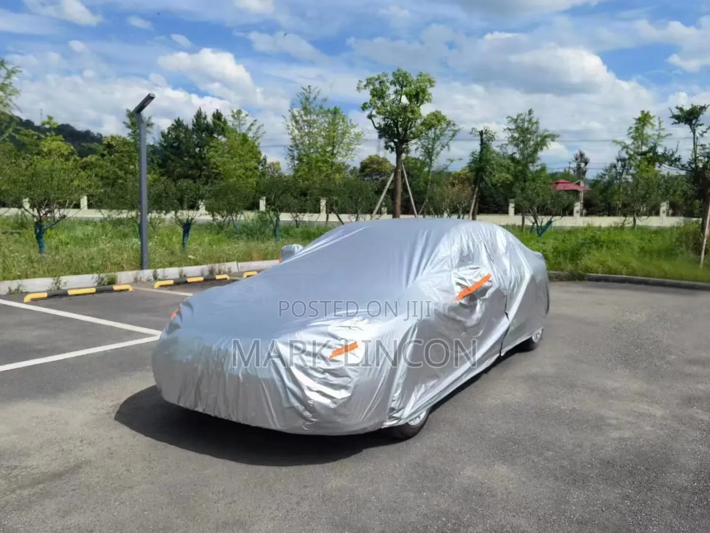 All-Weather Silver Waterproof Car Cover