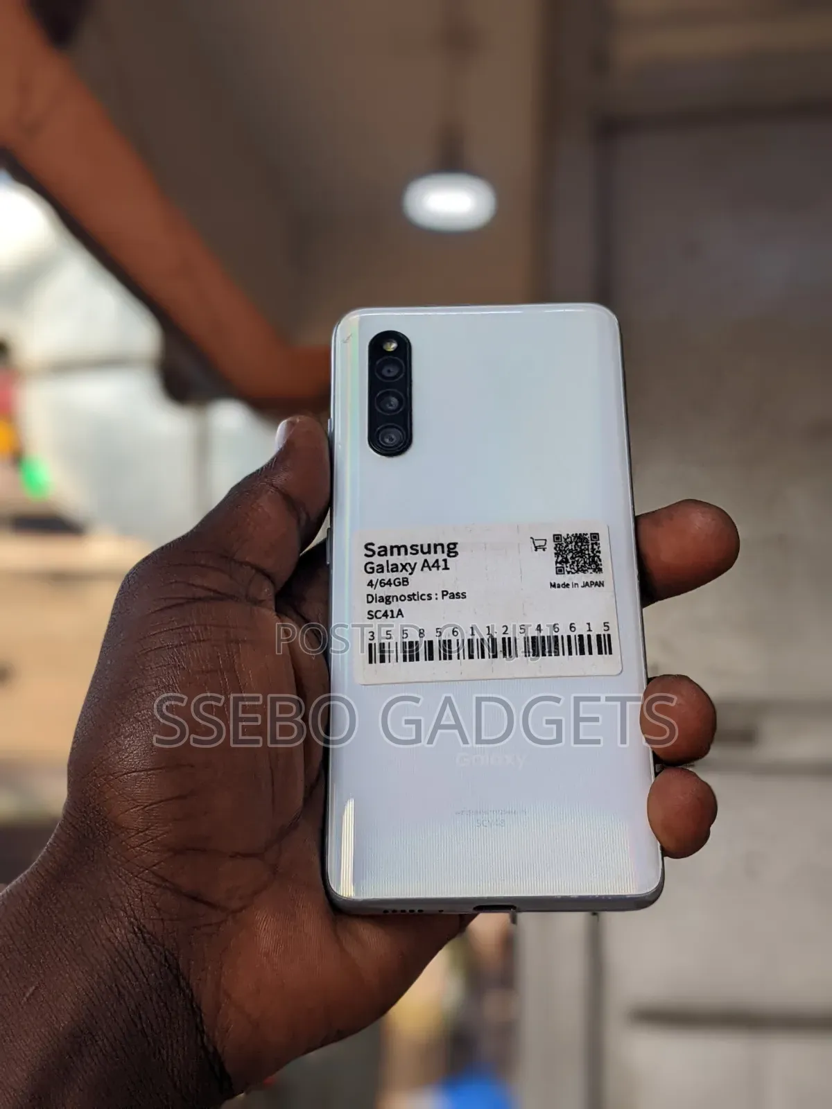 Samsung Galaxy A41 64 GB White