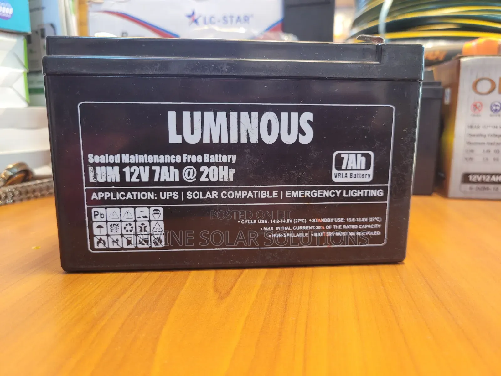 Luminous Battery 7Ah