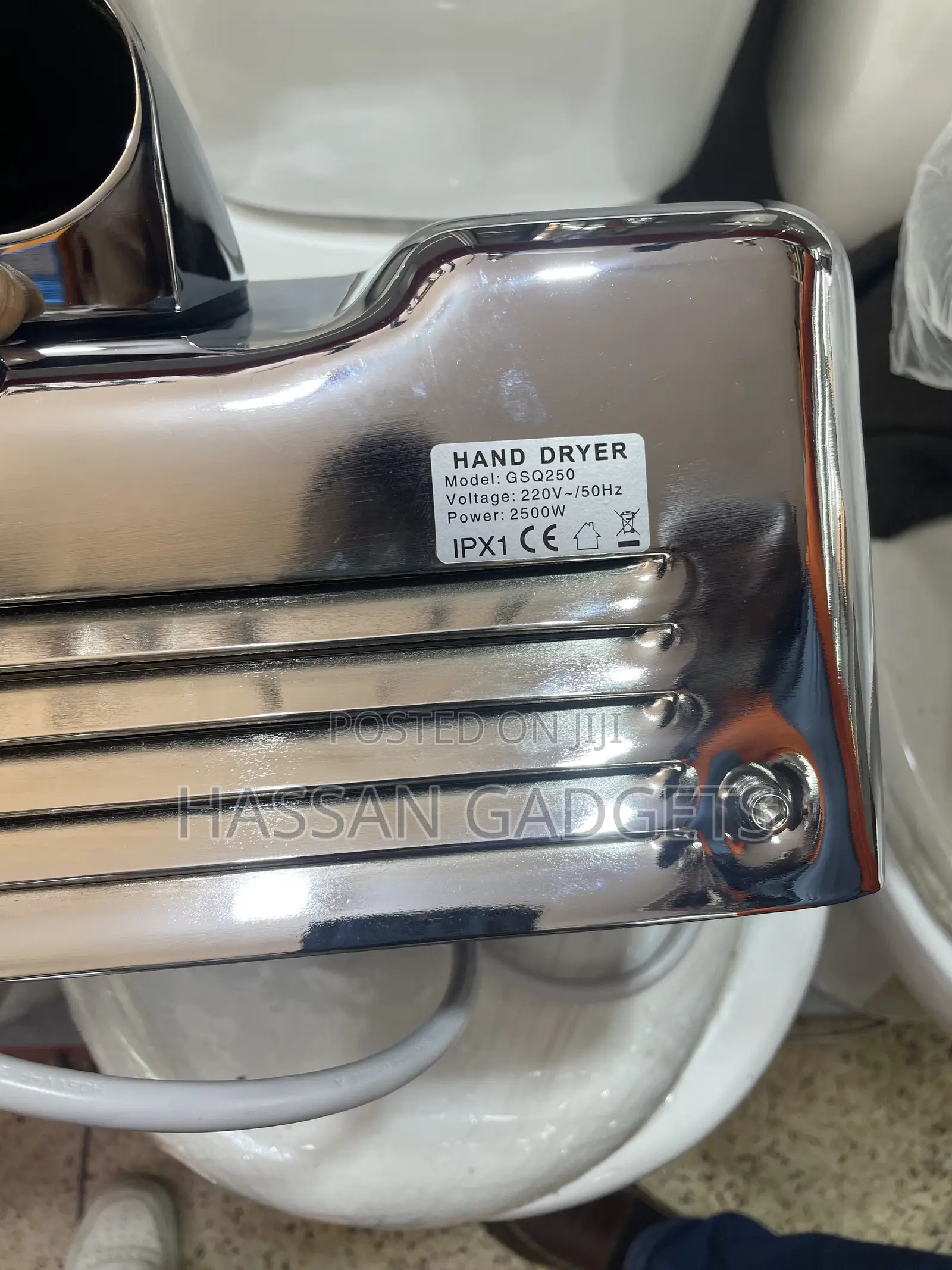 Automatic Hand Dryer, (2500W)High-Speed Commercial Hand Dryer