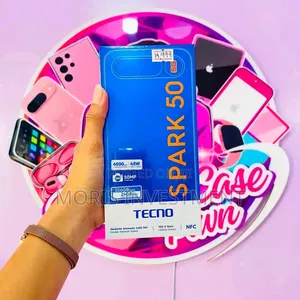New Tecno Spark 50 128 GB Gray