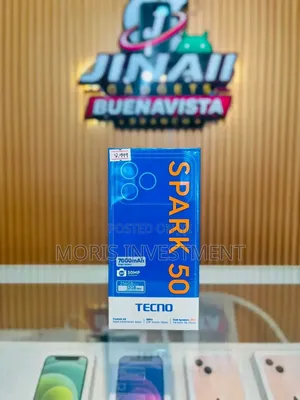 New Tecno Spark 50 128 GB Gray