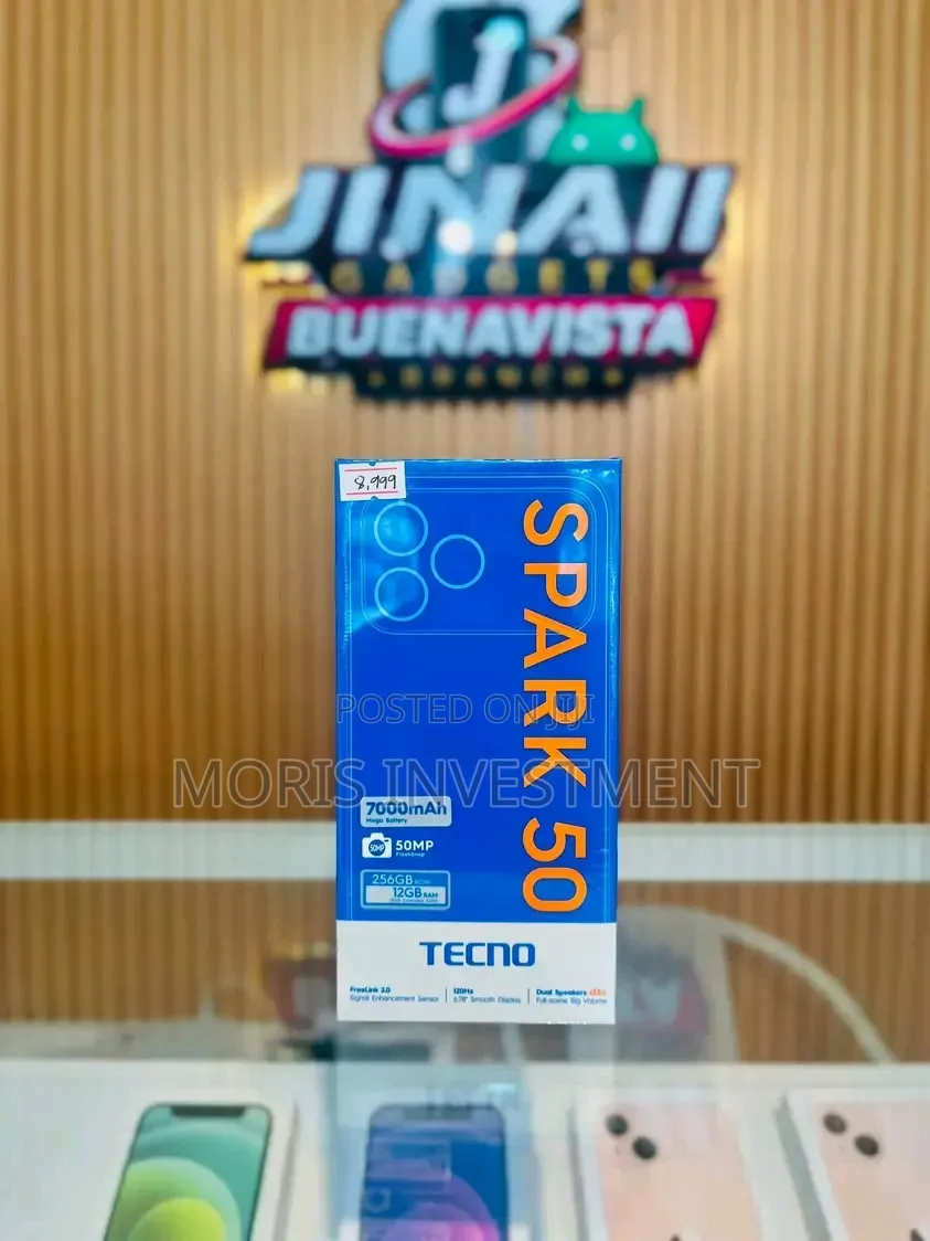 New Tecno Spark 50 128 GB Gray