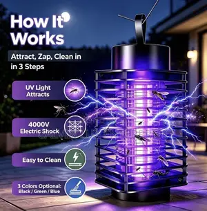 Rechargeable UV Light Insect Repellent