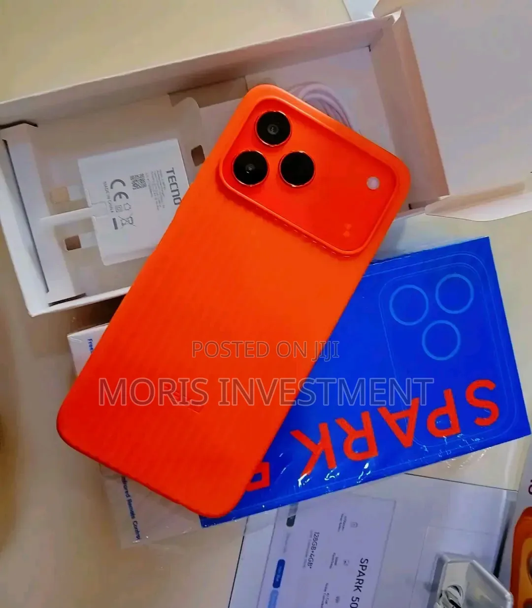 New Tecno Spark 50 128 GB Orange