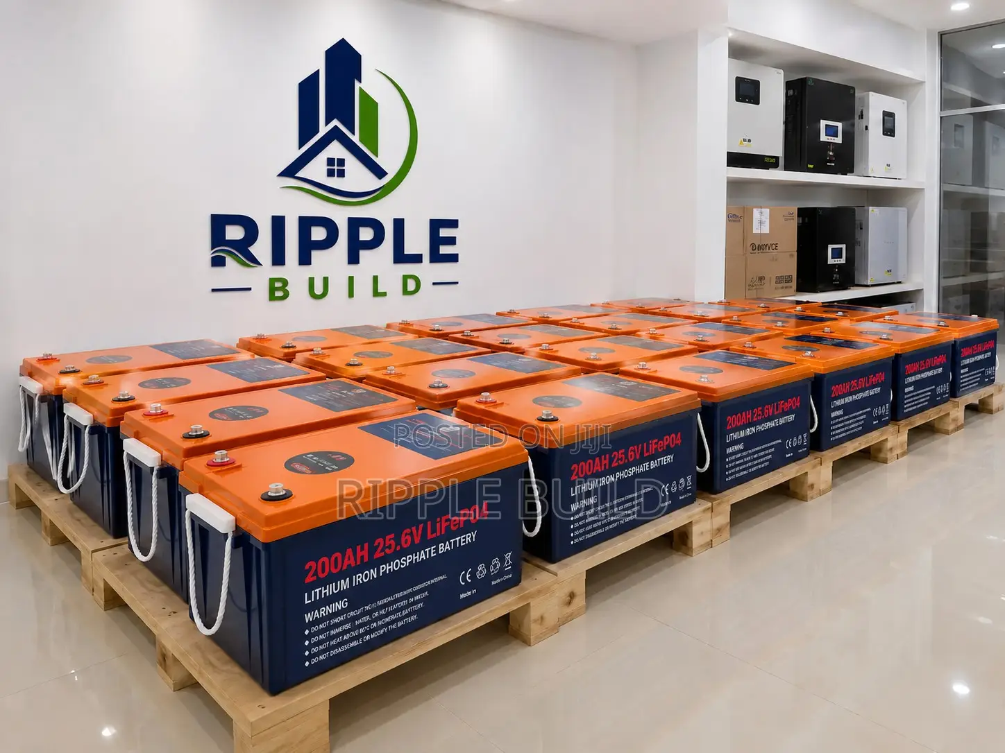 24v 200ah Lifepo4 Lithium Battery 5.12kwh