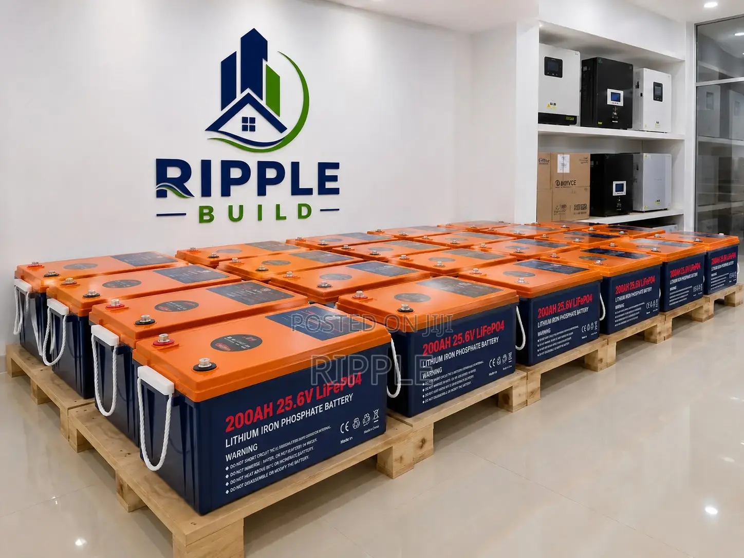 24v 200ah Lifepo4 Lithium Battery 5.12kwh