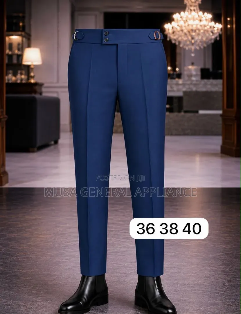 Luxury Beltless Pants