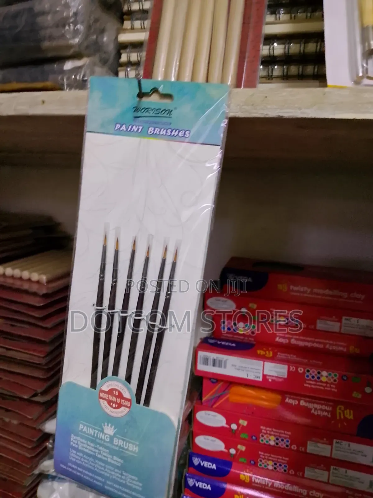 6pcs Set of Keep Smiling Detail Brush