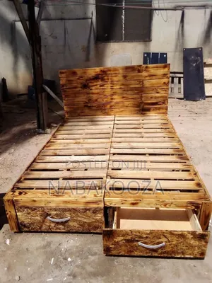 Pallet Bed Will Drawers