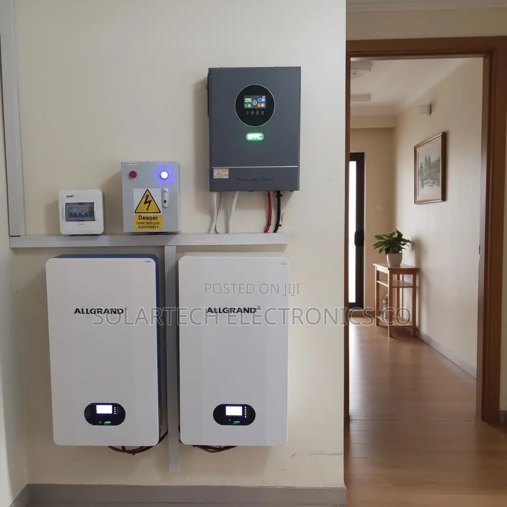 20kWh ALLGRAND Solar System Runs ACs, Fridges Water Pumps STE