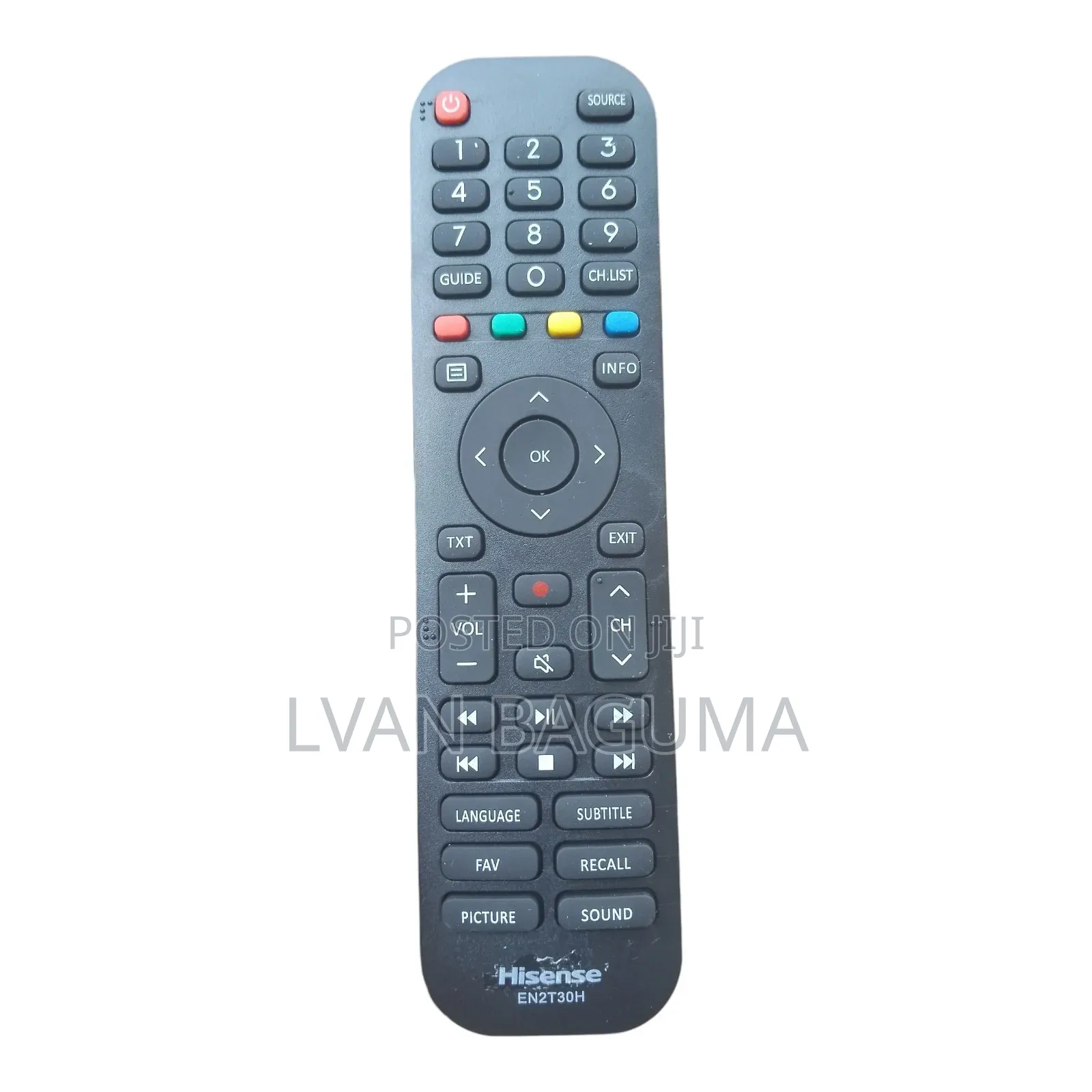 Hisense Digital TV Remote Control