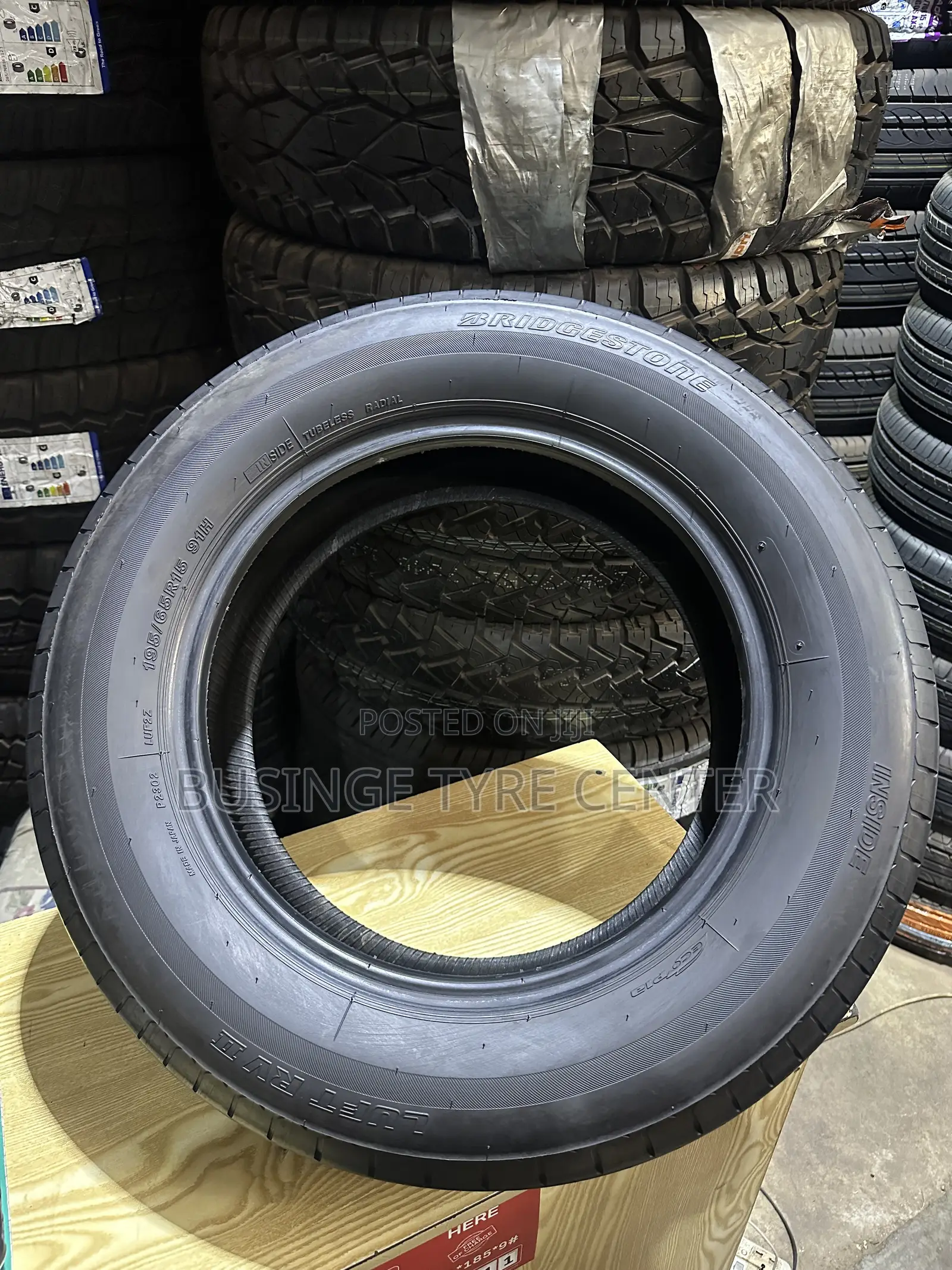 Tires Size 195/65r15 Bridgestone Foreign Used Tires Good Condition