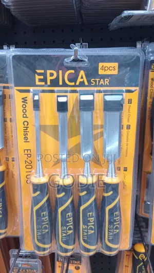 4-Piece High-Quality Wood Chisel Set.