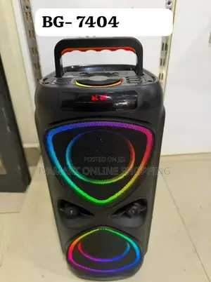 BoomGo BG-7404 Wireless Portable Bluetooth Party Speaker