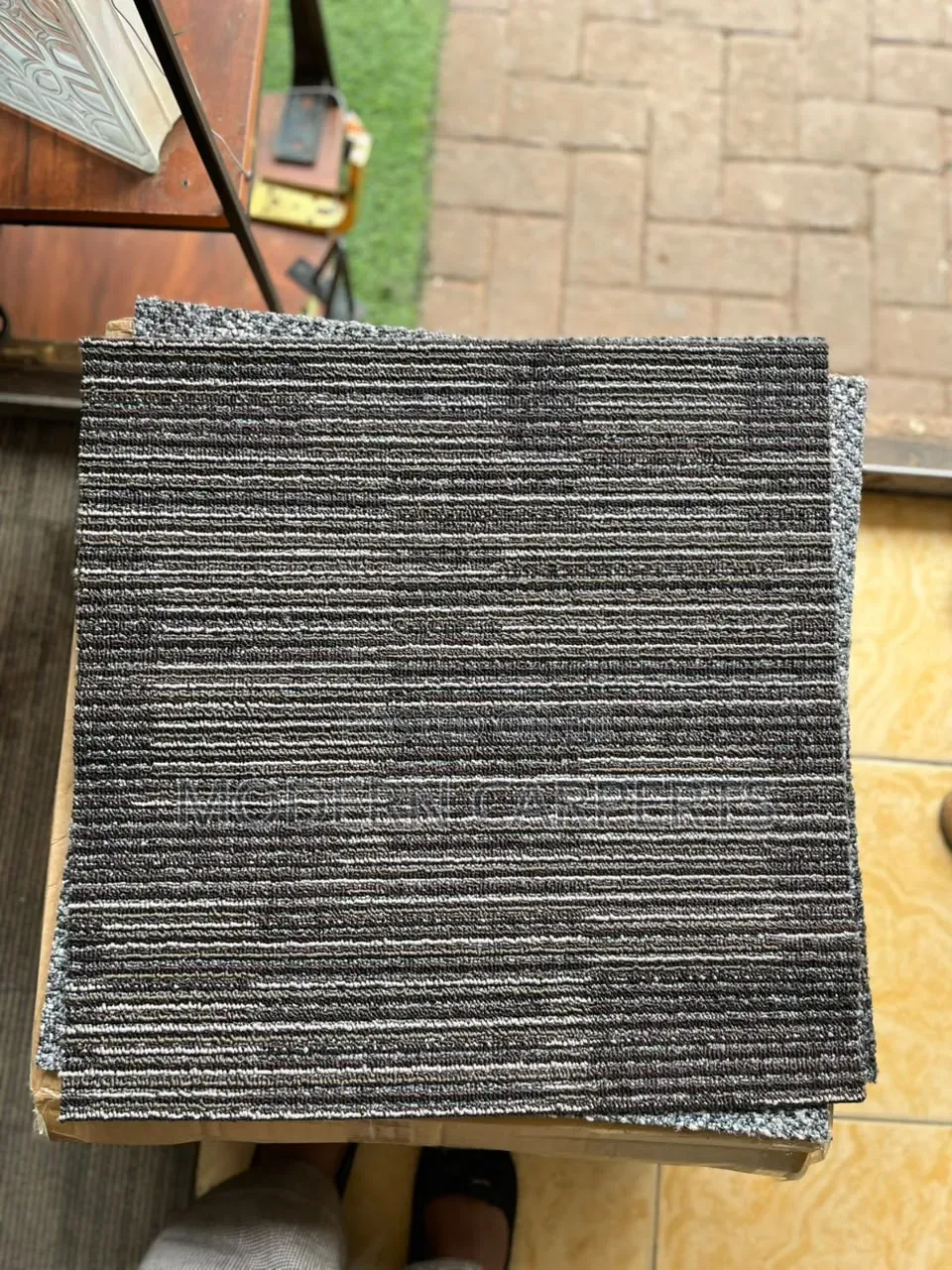 PVC Wollen Carpet Tiles