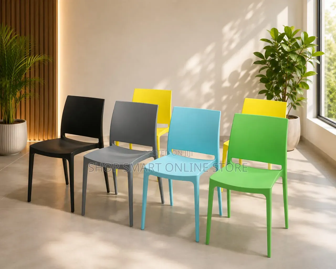 1 PC's Portable Plastic Chairs Plastic Chairs Beach Hotels Garden