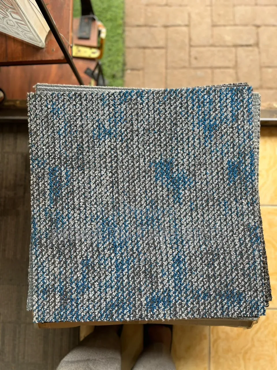 PVC Wollen Carpet Tiles