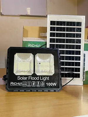100w Solar Flood Light