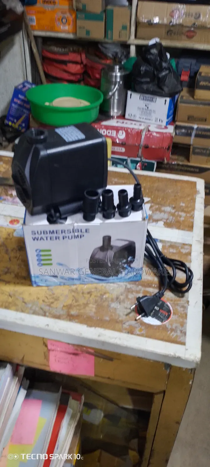 4m,Aquarium/Fountain Submersible Water Pumps(4000l/H)